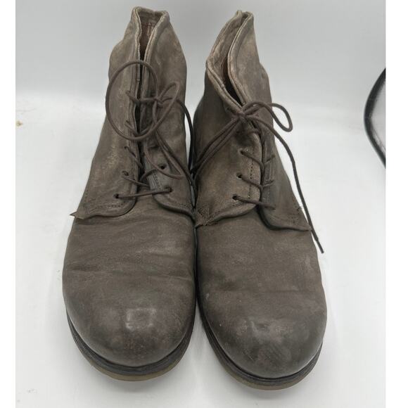 A.S. 98 AS98 CLASH 401201 Leather ANKLE BOOTS Gray Size 45 US 12 - Picture 2 of 8